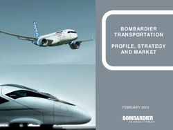 BOMBARDIER TRANSPORTATION PROFILE, STRATEGY AND MARKET - FEBRUARY 2013 - Bombardier Inc. Investor ...