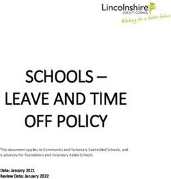 SCHOOLS - LEAVE AND TIME OFF POLICY - Lincolnshire County ...