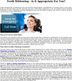 Teeth Whitening - Is it Appropriate For You?