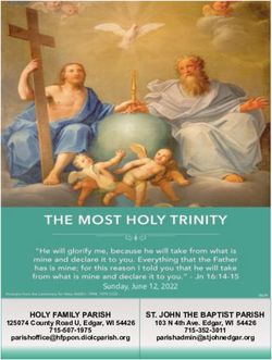 HOLY FAMILY PARISH ST. JOHN THE BAPTIST PARISH