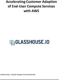 Accelerating Customer Adoption of End-User Compute Services with AWS - Authored by: Dujean Keegan & Samad Ameer - Glasshouse.io