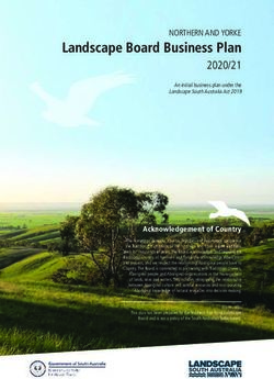 Landscape Board Business Plan 2020/21 - Landscape SA