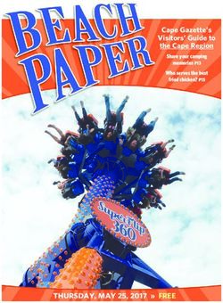 Cape Gazette's Visitors' Guide to the Cape Region - Share your camping - THURSDAY, MAY 25, 2017 " FREE - Delaware Poetry Review