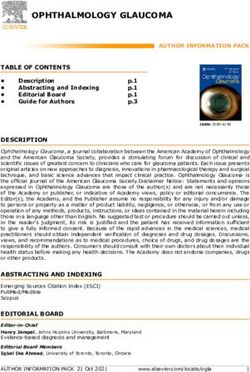 OPHTHALMOLOGY GLAUCOMA - Elsevier
