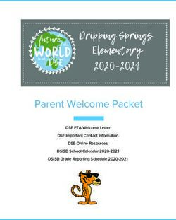 Parent Welcome Packet - DSE PTA Welcome Letter DSE Important Contact Information DSE Online Resources DSISD School Calendar 2020-2021 DSISD Grade ...