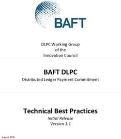BAFT DLPC Technical Best Practices - DLPC Working Group of the Innovation Council Distributed Ledger Payment Commitment - The Bankers ...