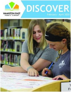 DISCOVER February - April 2020 - Hamilton East Public Library