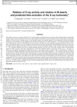 Relation of X-ray activity and rotation in M dwarfs and predicted time-evolution of the X-ray luminosity - St Andrews ...