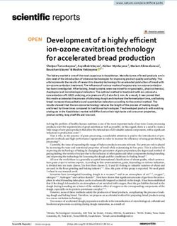 Development of a highly efficient ion ozone cavitation technology for accelerated bread production - Nature