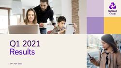 Q1 2021 RESULTS 29TH APRIL 2021 - NATWEST GROUP - INVESTORS