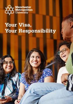 Your Visa, Your Responsibility - Manchester Metropolitan ...