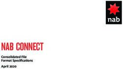 NAB CONNECT Consolidated File Format Specifications April 2020