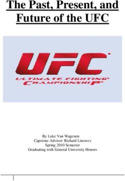 The Past, Present, and Future of the UFC - By Luke Van Wagenen Capstone Advisor: Richard Linowes Spring 2010 Semester Graduating with General ...