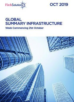 GLOBAL SUMMARY INFRASTRUCTURE - Week Commencing 21st October OCT 2019 - Fitch ...