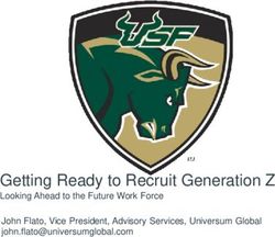 Getting Ready to Recruit Generation Z - Looking Ahead to the Future Work Force John Flato, Vice President, Advisory Services, Universum Global ...