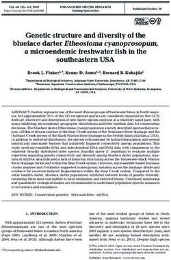 Genetic structure and diversity of