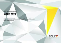MAKS 2021 BDLI TRADE SHOW GUIDE 20.07 - 25.07.2021 | Zhukovsky Airport, Russian Federation www.aviasalon.com