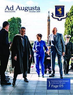 MAGAZINE October 2019 - Site construction in progress