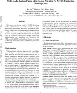 Multi-modal Feature Fusion with Feature Attention for VATEX Captioning Challenge 2020