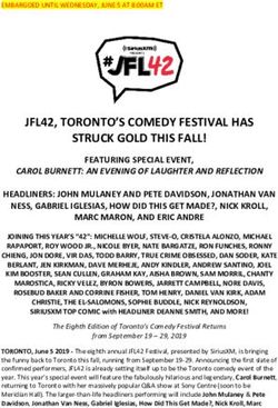 JFL42, TORONTO'S COMEDY FESTIVAL HAS STRUCK GOLD THIS FALL! - Just For Laughs