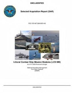 Selected Acquisition Report (SAR) - Littoral Combat Ship Mission Modules (LCS MM) - UNCLASSIFIED - Fe