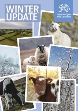 WINTER UPDATE - GOV.WALES
