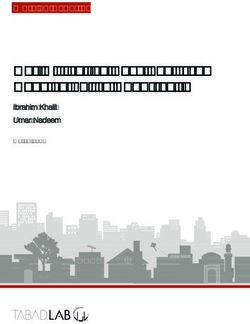 Optimising the Naya Pakistan Housing Policy Opportunity - Working Paper 01 Ibrahim Khalil Umar Nadeem - Tabadlab