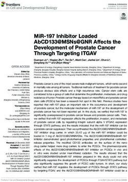 MIR-197 INHIBITOR LOADED ABCD133@MSNS@GNR AFFECTS THE DEVELOPMENT OF PROSTATE CANCER THROUGH TARGETING ITGAV