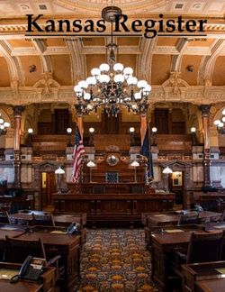 Kansas Register Vol. 41, No. 8 February 24, 2022 - Kansas ...