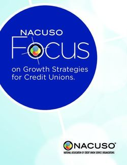 On Growth Strategies for Credit Unions - nacuso
