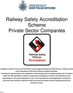 Railway Safety Accreditation Scheme Private Sector Companies