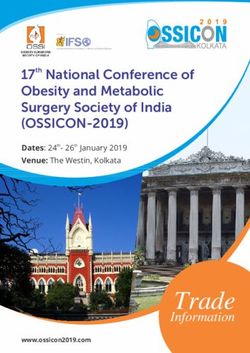 Trade Information - th17 National Conference of Obesity and Metabolic Surgery Society of India - OSSICON 2019