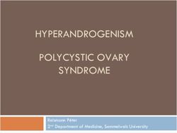 HYPERANDROGENISM POLYCYSTIC OVARY SYNDROME - Reismann Péter 2nd Department of Medicine, Semmelweis University