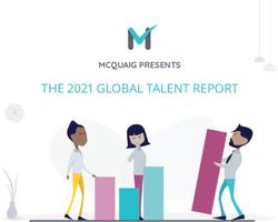 THE 2021 GLOBAL TALENT REPORT - MCQUAIG PRESENTS