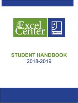 STUDENT HANDBOOK 2018-2019 - The Excel Center