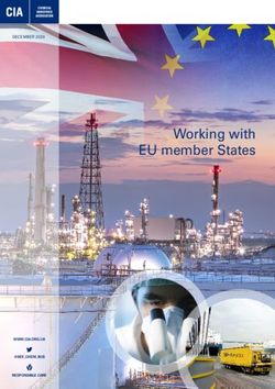 Working with EU member States - Chemical Industries ...