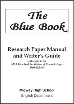 The Blue Book Research Paper Manual and Writer's Guide