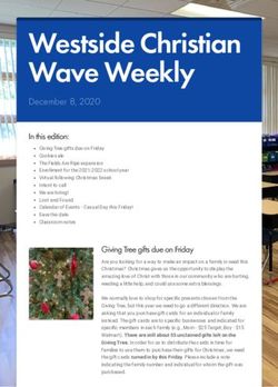 Westside Christian Wave Weekly - December 8, 2020 - Westside Christian School