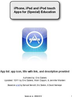 IPHONE, IPAD AND IPOD TOUCH APPS FOR (SPECIAL) EDUCATION