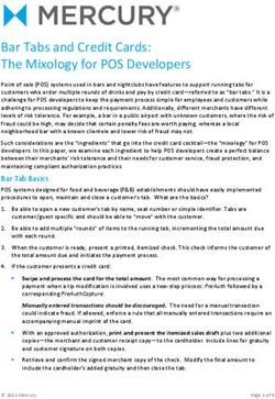 Bar Tabs and Credit Cards: The Mixology for POS Developers