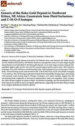 Genesis of the Koka Gold Deposit in Northwest Eritrea, NE Africa: Constraints from Fluid Inclusions and C-H-O-S Isotopes - MDPI