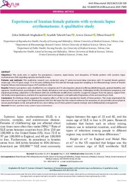 Experiences of Iranian female patients with systemic lupus erythematosus: A qualitative study