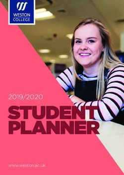 STUDENT PLANNER 2019/2020 - www.weston.ac.uk - Weston College