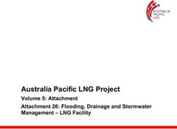 Australia Pacific LNG Project - Volume 5: Attachment Attachment 26: Flooding, Drainage and Stormwater Management - LNG Facility
