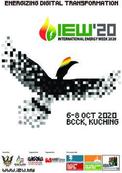 6-8 OCT 2020 BCCK, KUCHING - ENERGIZING DIGITAL TRANSFORMATION - www.iew.my - AMB Tarsus Exhibitions