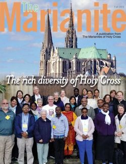 MarianiteFall 2019 - The rich diversity of Holy Cross - Marianites of Holy Cross