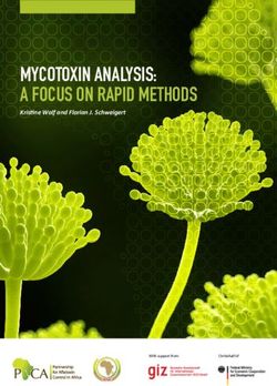 MYCOTOXIN ANALYSIS: A FOCUS ON RAPID METHODS - Kristine Wolf and Florian J. Schweigert