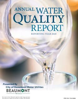 Presented By City of Beaumont Water Utilites