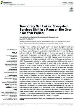 Temporary Salt Lakes: Ecosystem Services Shift in a Ramsar Site Over a 50-Year Period - Frontiers