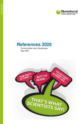 References 2020 - Öko-Institut eV